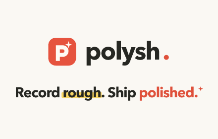 Polysh chrome web store promo